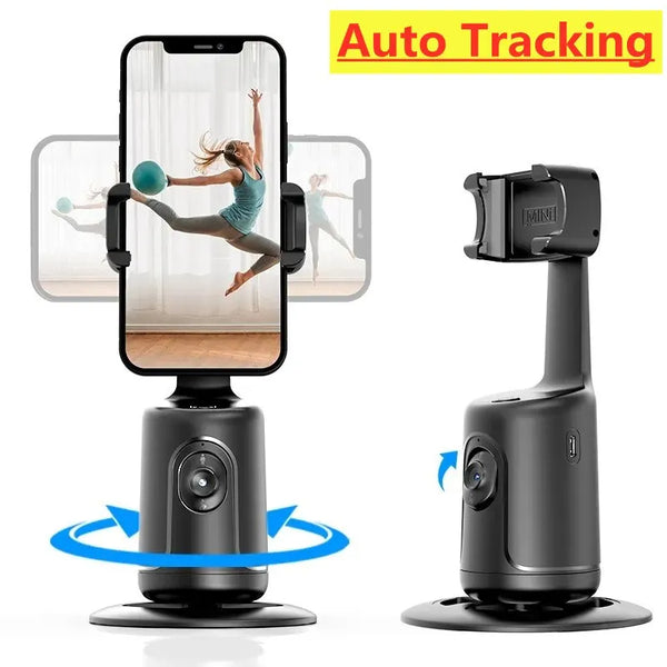 360° AI Face Tracking Gimbal - Smart Phone Stabilizer